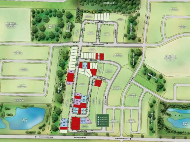 Mayfield Collection Homes Caledon