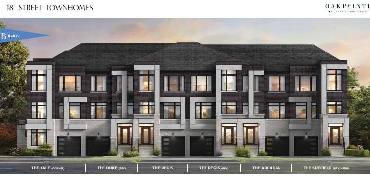 Oakpointe Towns Oakville