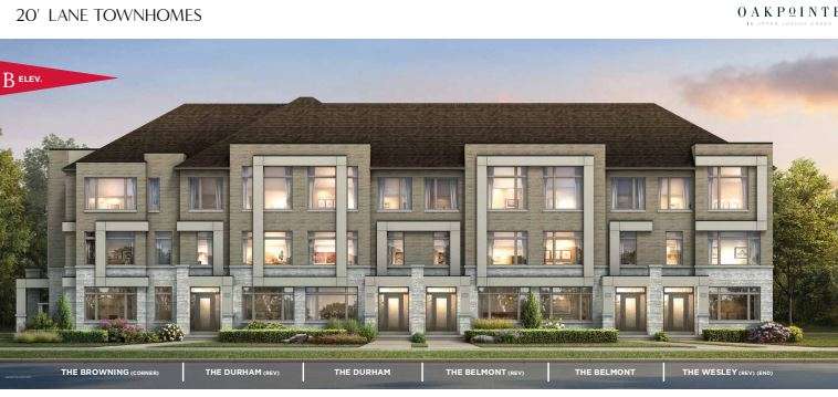 Oakpointe Towns Oakville