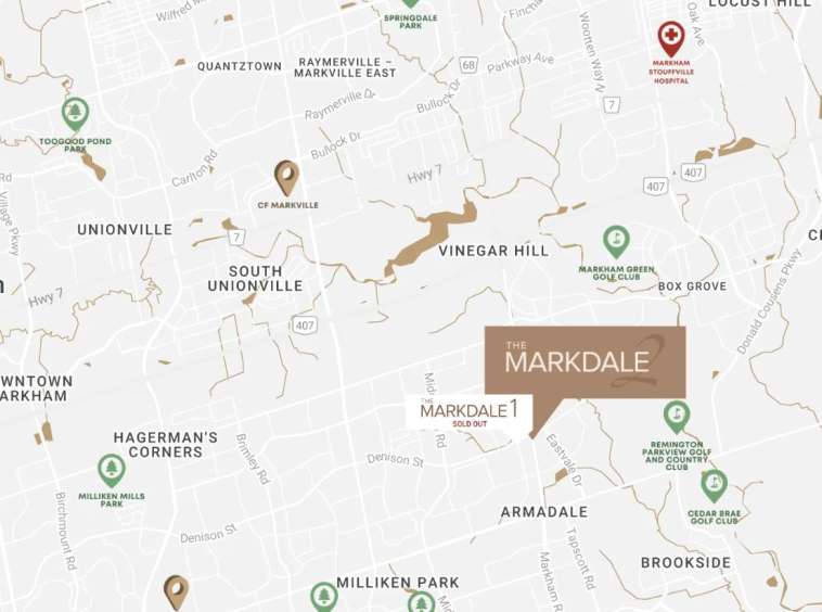 The Markdale 2 Towns Markham